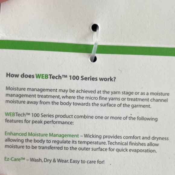 OnTour Pico Web Tech 100 Series Athletic SS Poly Polo Golf Shirt Blue Sz XS NWT - Picture 12 of 15